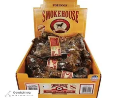 Smokehouse meaty pork bone chews for dogs dog