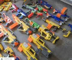 BIG Lot of NERF Collectible Guns